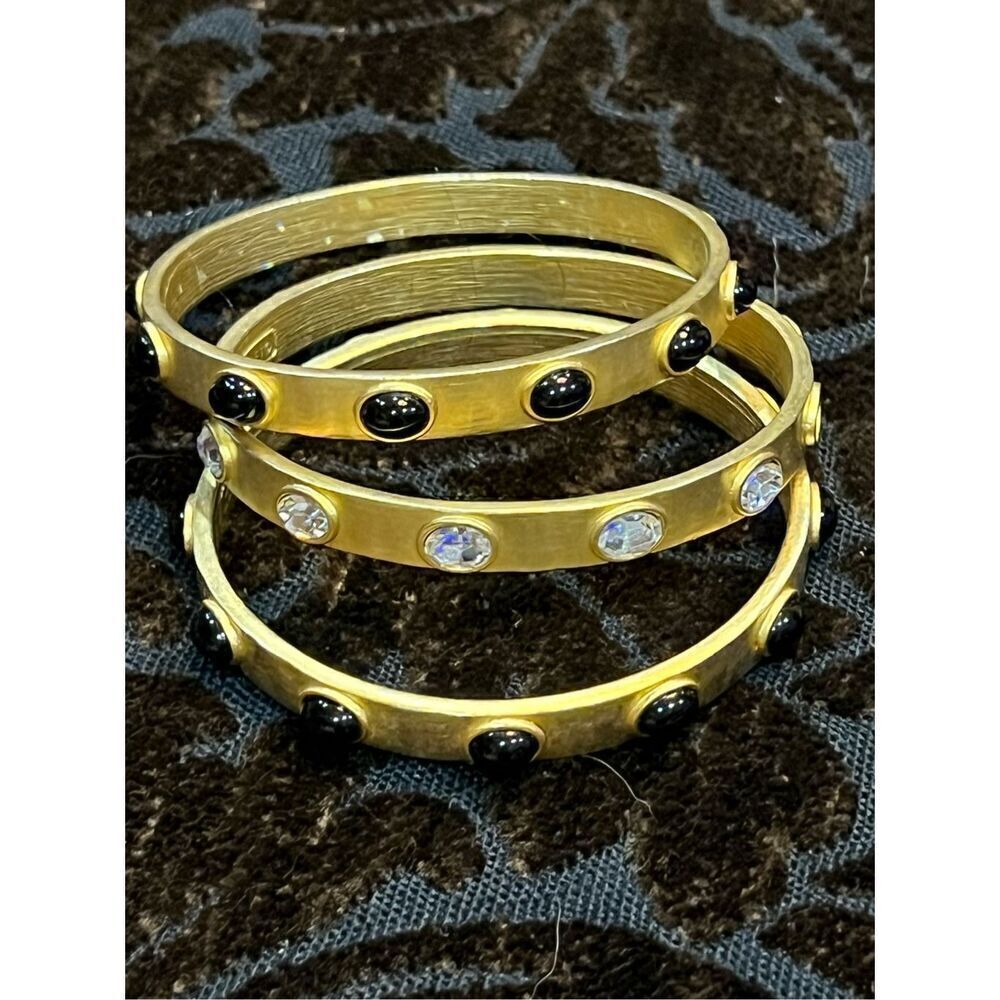 CRAFT 3 piece Gold Metal Bangle Set